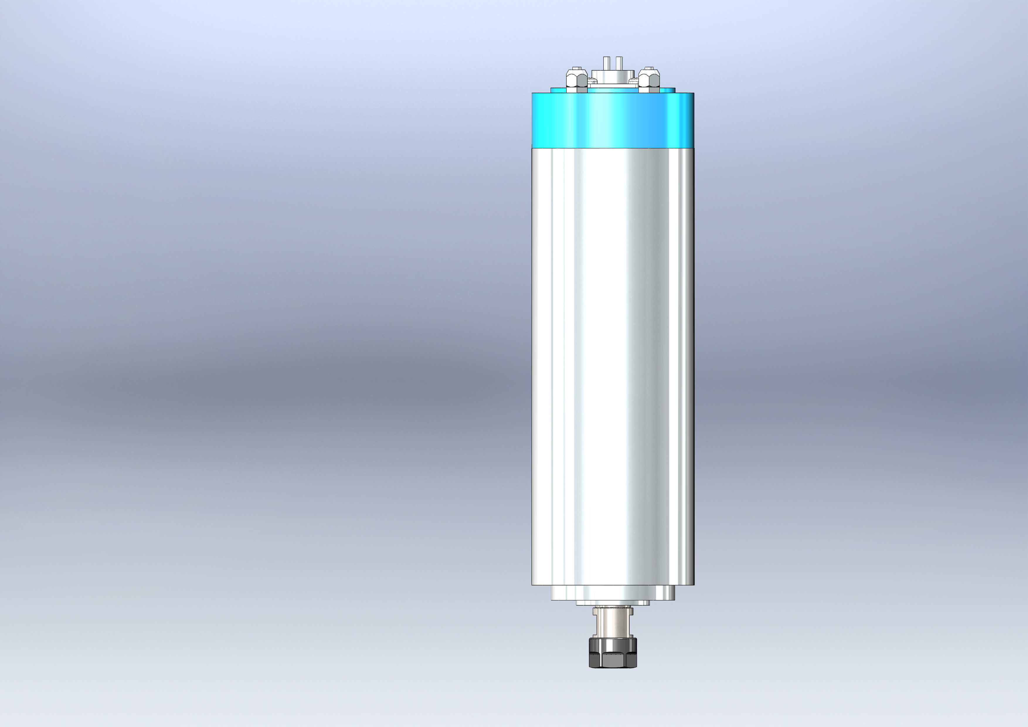 水冷主轴电机 8001200 W 直径 65mm 夹头 ER11